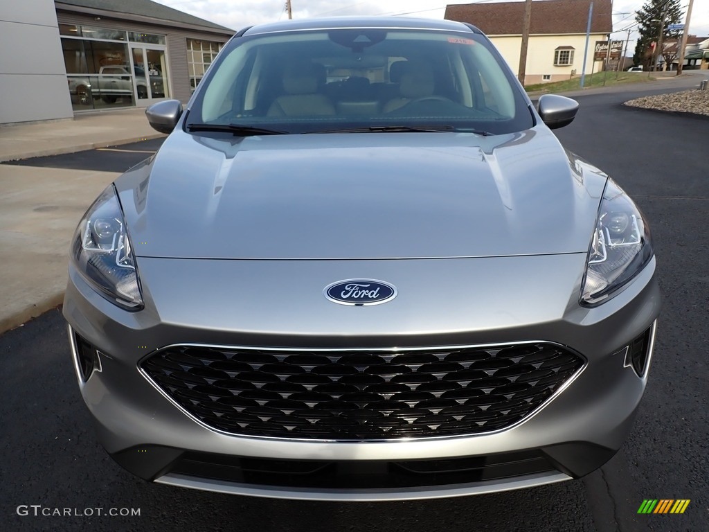 Iconic Silver Metallic 2021 Ford Escape SE 4WD Exterior Photo #143526679