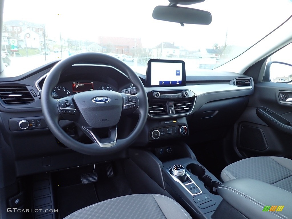 Dark Earth Gray Interior 2021 Ford Escape SE 4WD Photo #143526751
