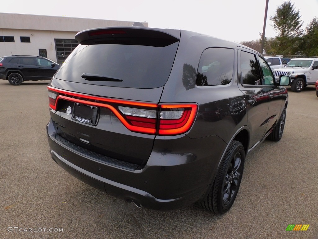 2021 Durango SXT Plus Blacktop AWD - Granite Metallic / Black photo #5