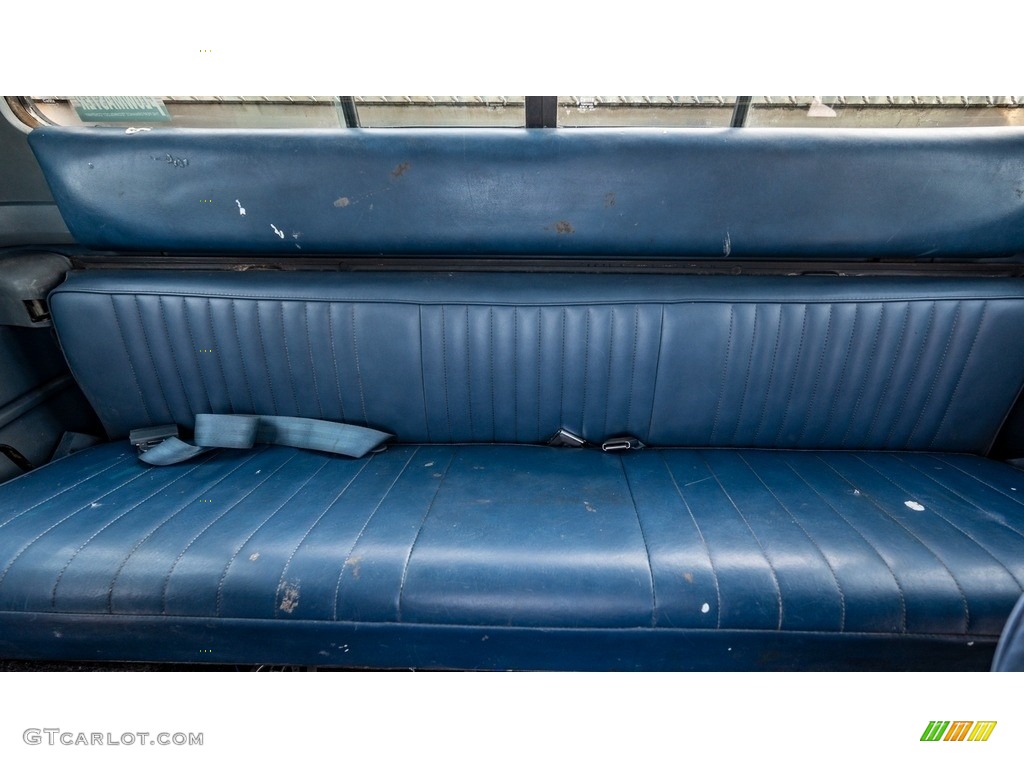 Regatta Blue Interior 1988 Ford F250 XLT Lariat SuperCab Photo #143527468