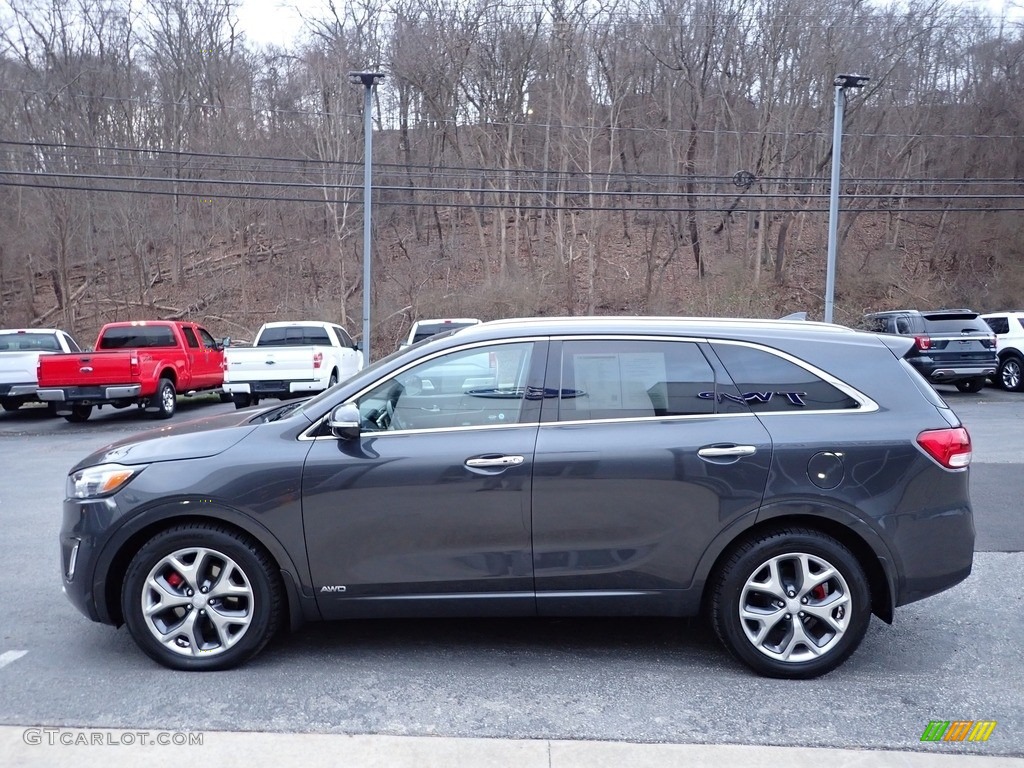 Platinum Graphite 2018 Kia Sorento SX AWD Exterior Photo #143527531