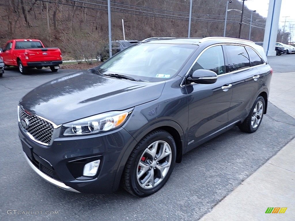 Platinum Graphite 2018 Kia Sorento SX AWD Exterior Photo #143527552