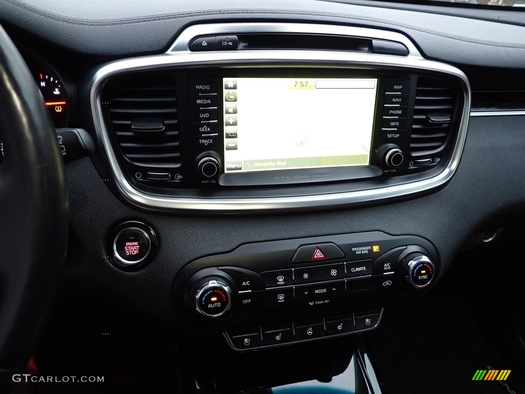 2018 Sorento SX AWD - Platinum Graphite / Black photo #26