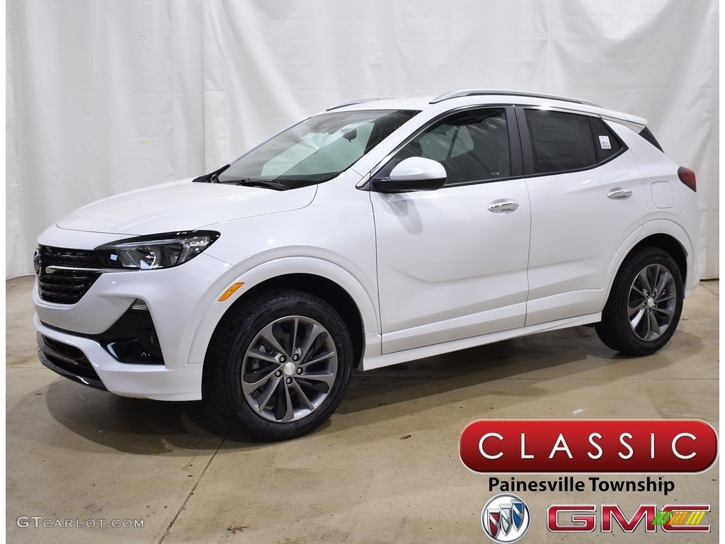 2022 Encore GX Select AWD - White Frost Tricoat / Ebony photo #1