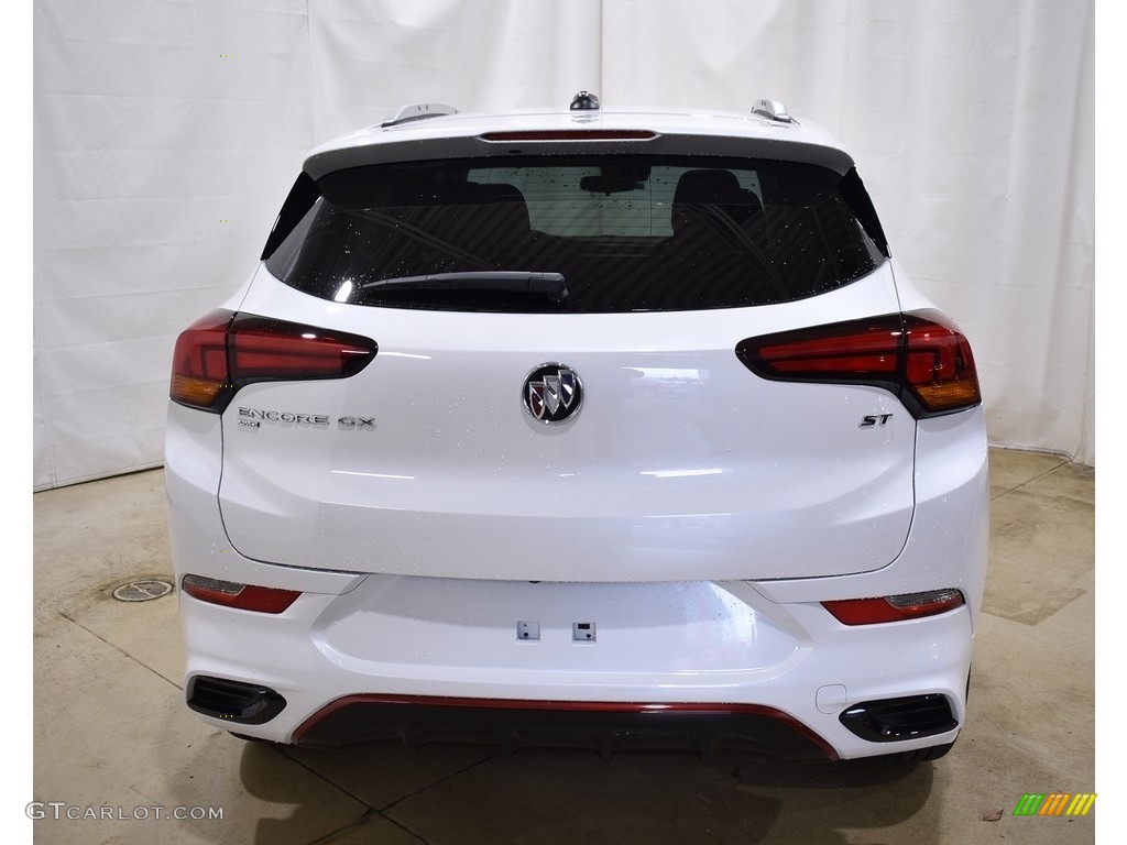 2022 Encore GX Select AWD - White Frost Tricoat / Ebony photo #3