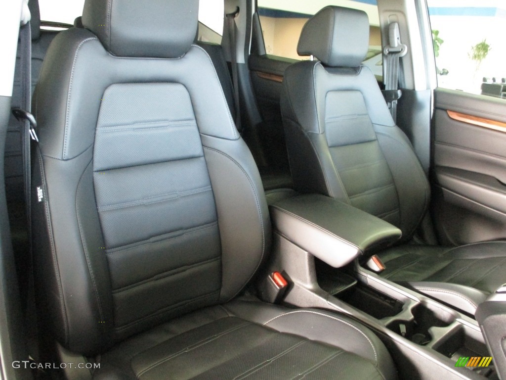 2018 CR-V Touring AWD - White Diamond Pearl / Black photo #18