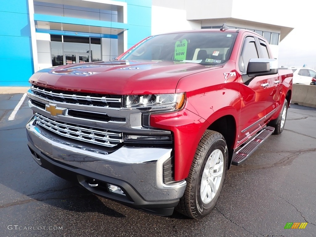 2019 Silverado 1500 LT Double Cab 4WD - Cajun Red Tintcoat / Jet Black photo #2