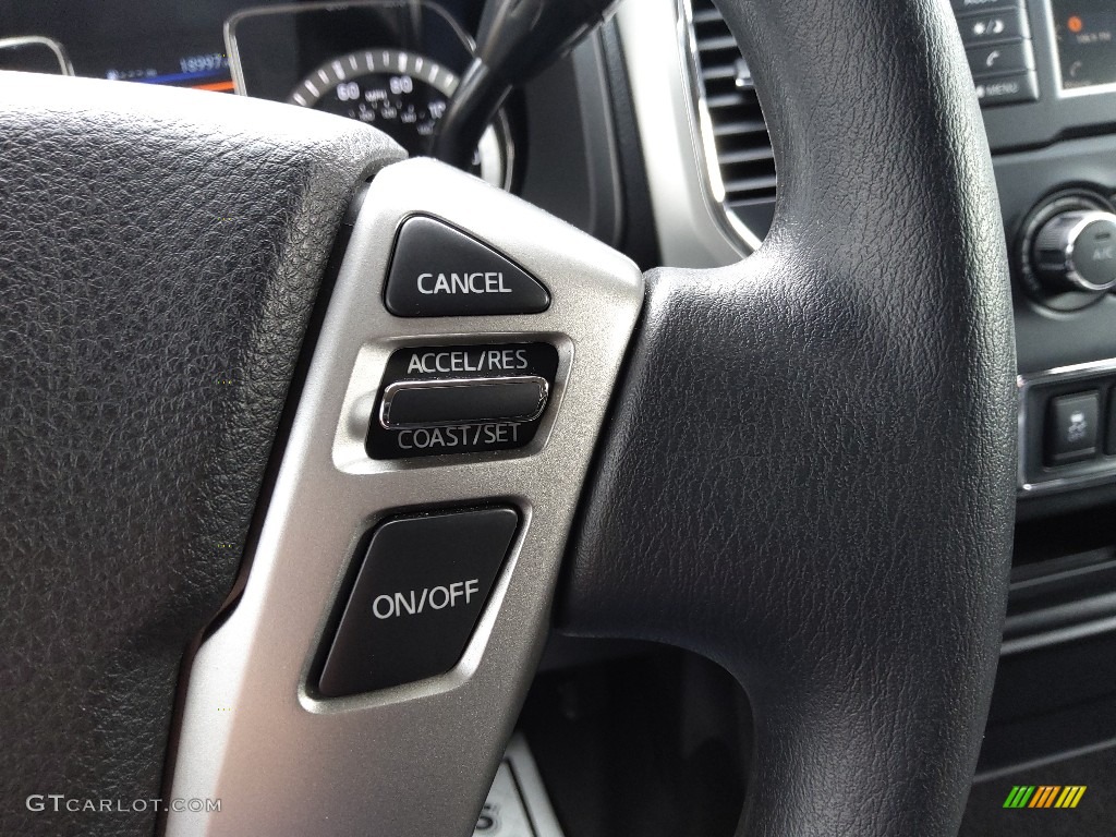 2019 Titan SV Crew Cab 4x4 - Cayenne Red Metallic / Black photo #22