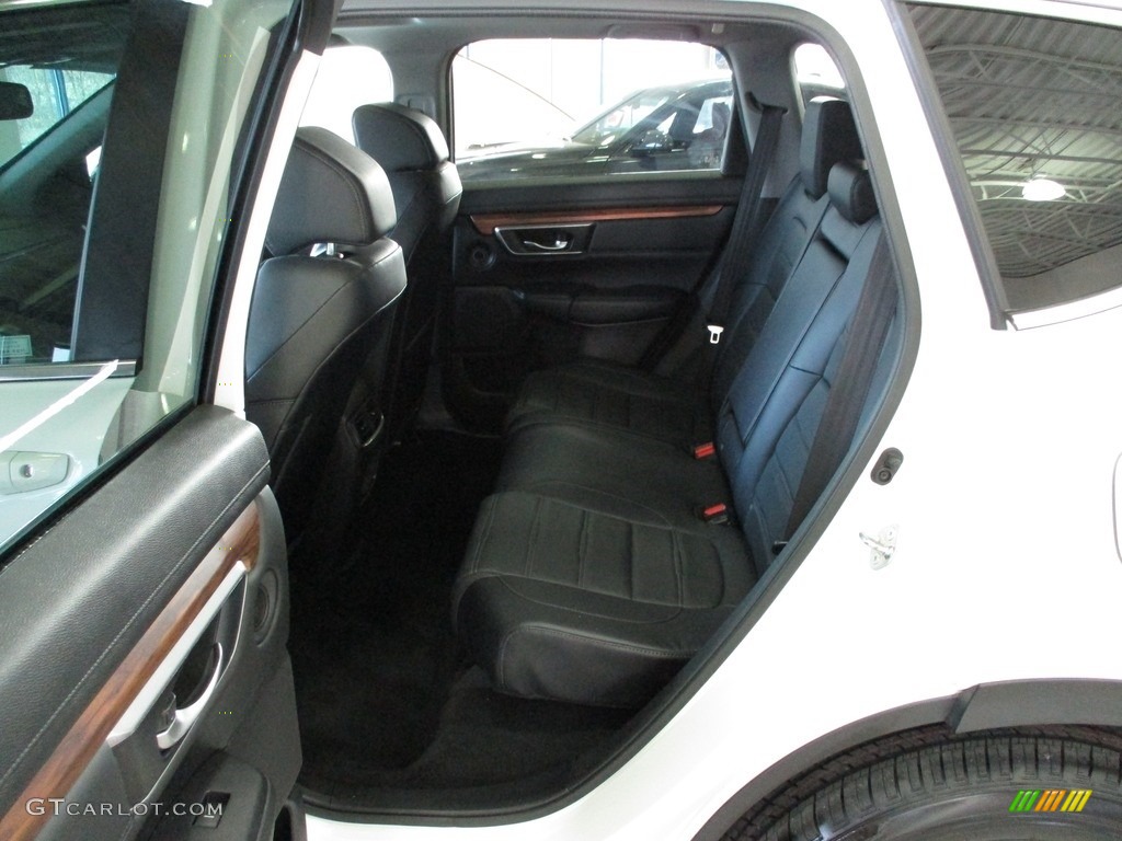 2018 CR-V Touring AWD - White Diamond Pearl / Black photo #24