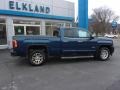2016 Stone Blue Metallic GMC Sierra 1500 SLE Double Cab 4WD  photo #2