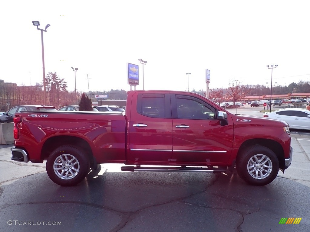 2019 Silverado 1500 LT Double Cab 4WD - Cajun Red Tintcoat / Jet Black photo #9