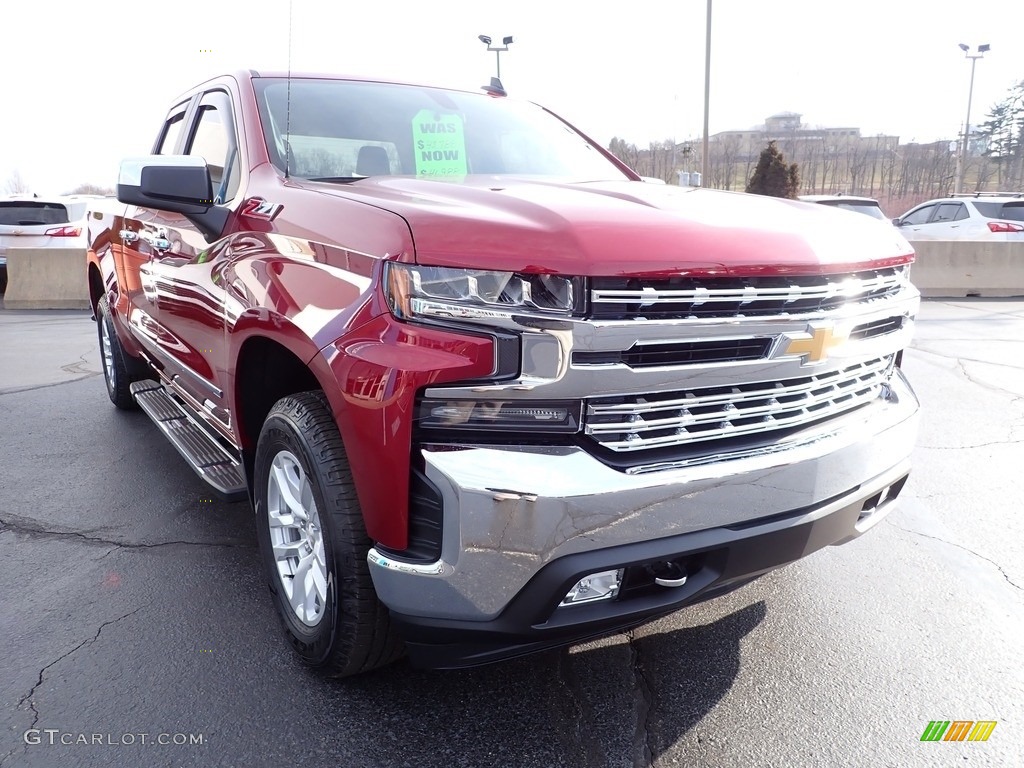 2019 Silverado 1500 LT Double Cab 4WD - Cajun Red Tintcoat / Jet Black photo #11