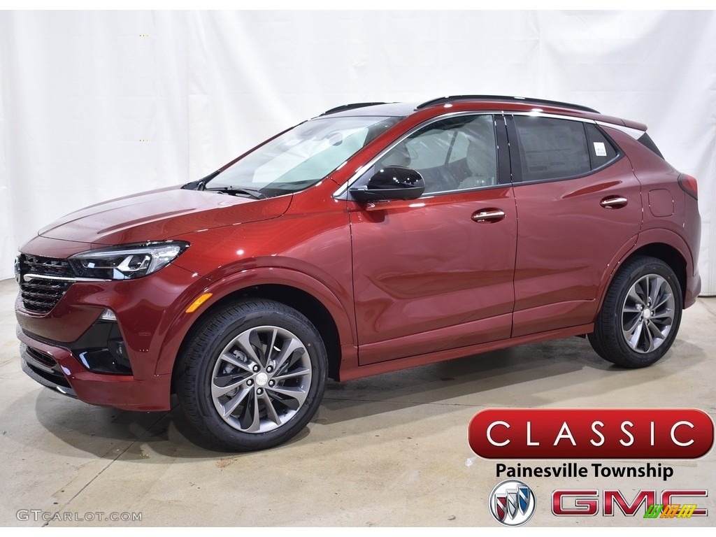 2022 Encore GX Essence AWD - Cinnabar Metallic / Whisper Beige photo #1