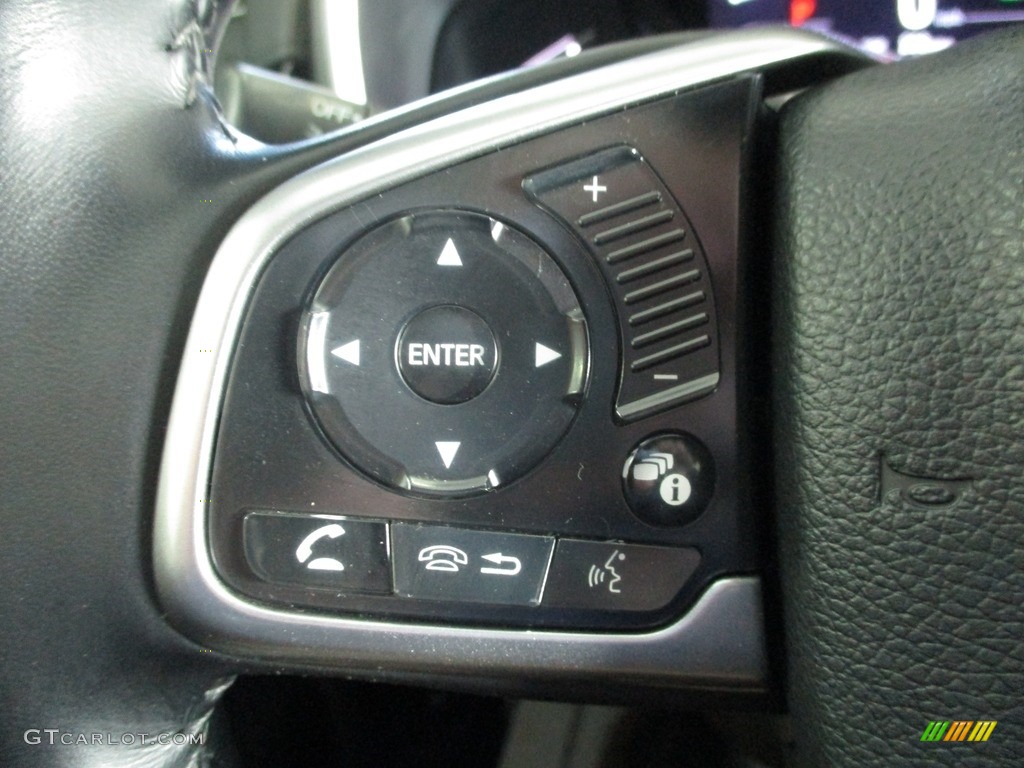 2018 CR-V Touring AWD - White Diamond Pearl / Black photo #34