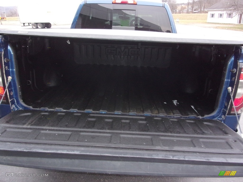 2016 Sierra 1500 SLE Double Cab 4WD - Stone Blue Metallic / Jet Black photo #9