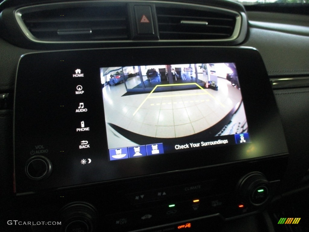 2018 CR-V Touring AWD - White Diamond Pearl / Black photo #36