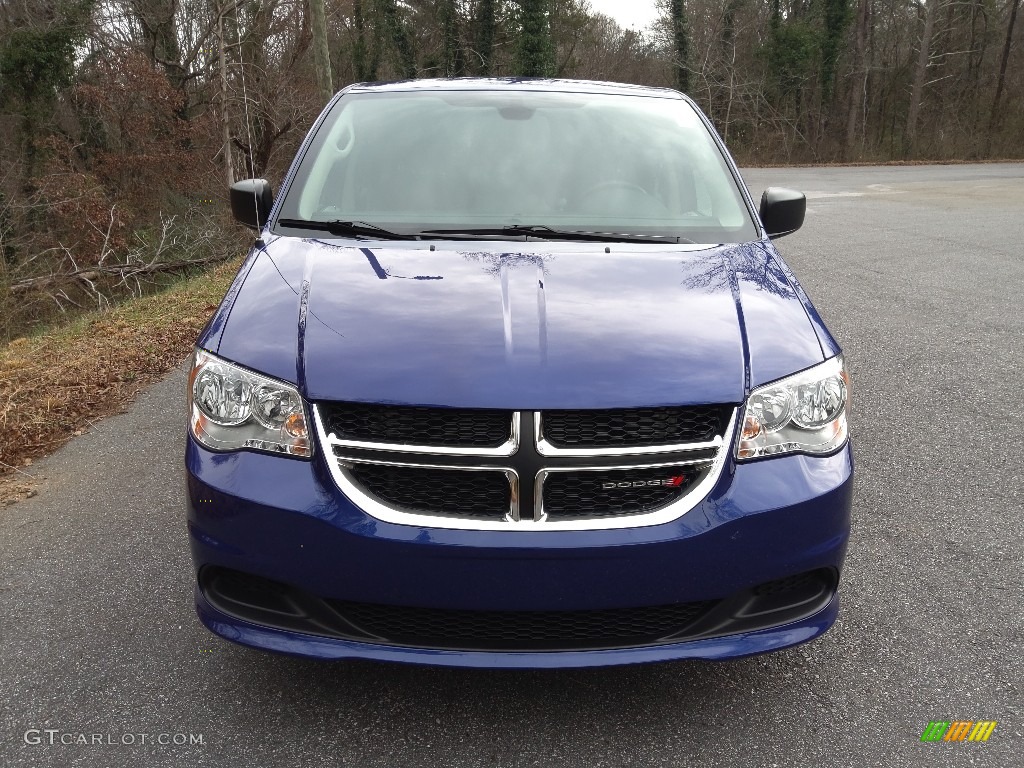 2020 Grand Caravan SE - Indigo Blue / Black/Light Graystone photo #4