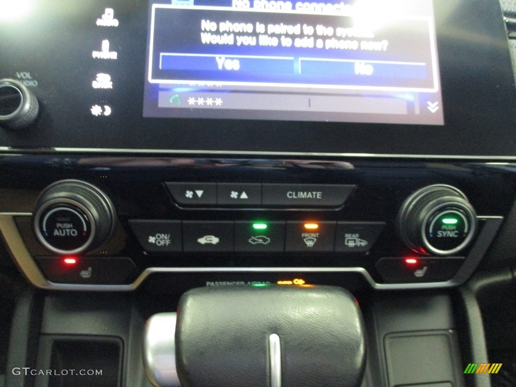 2018 CR-V Touring AWD - White Diamond Pearl / Black photo #41