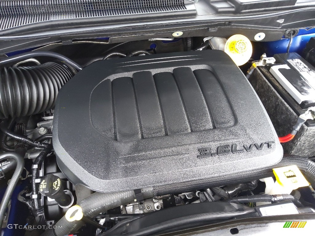 2020 Grand Caravan SE - Indigo Blue / Black/Light Graystone photo #11