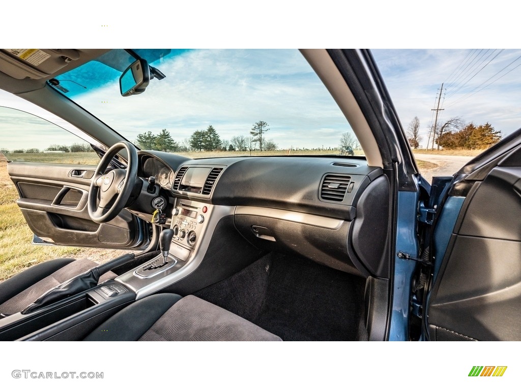2008 Outback 2.5i Wagon - Newport Blue Pearl / Off Black photo #23