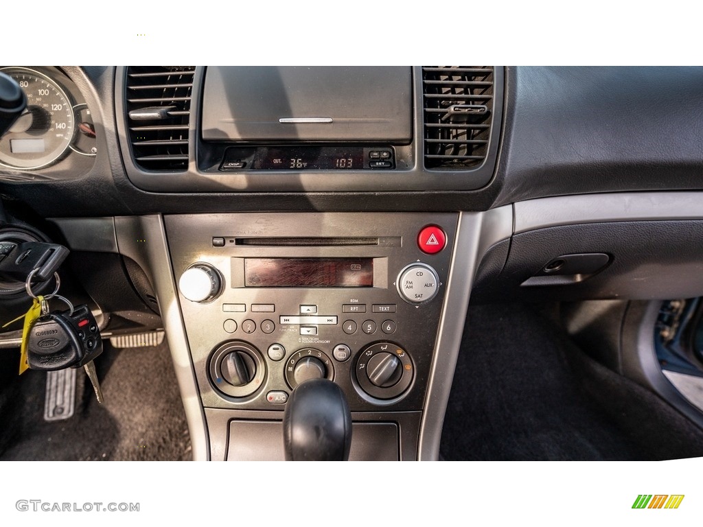 2008 Outback 2.5i Wagon - Newport Blue Pearl / Off Black photo #27