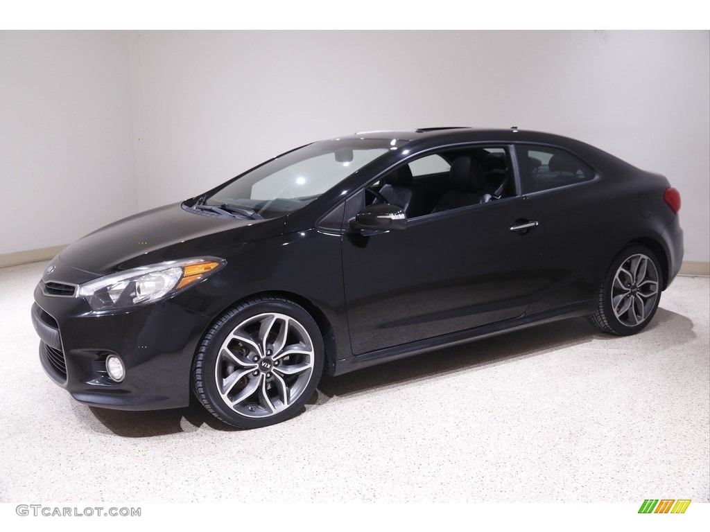 Aurora Black 2014 Kia Forte Koup SX Exterior Photo #143530339