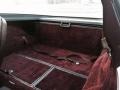 1980 Chevrolet Corvette Claret Interior Trunk Photo