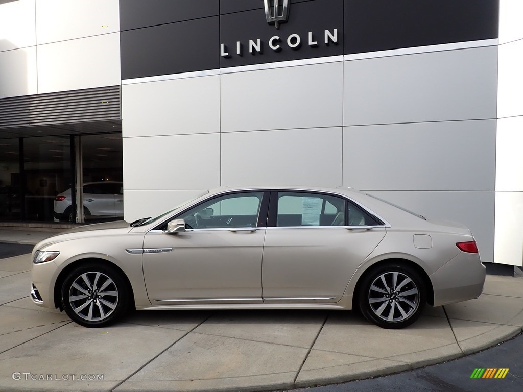 2017 Continental Premier AWD - Palladium White Gold / Cappuccino photo #2