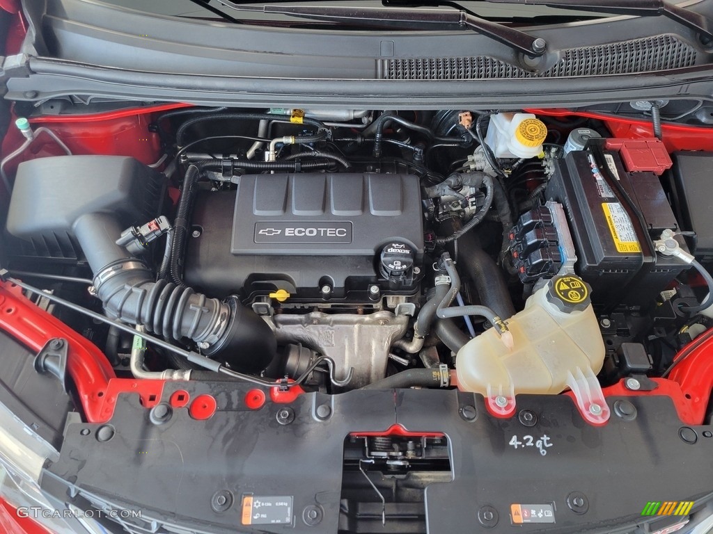 2018 Chevrolet Sonic Premier Hatchback 1.4 Liter Turbocharged DOHC 16-Valve VVT 4 Cylinder Engine Photo #143532750