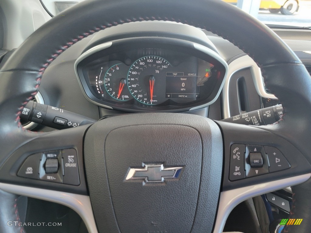 2018 Chevrolet Sonic Premier Hatchback Jet Black Steering Wheel Photo #143532981