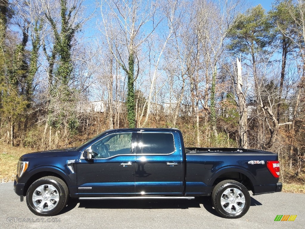 2021 Antimatter Blue Ford F150 Platinum SuperCrew 4x4 143532444 Photo