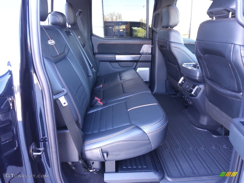 2021 F150 Platinum SuperCrew 4x4 - Antimatter Blue / Platinum Unique Black photo #20