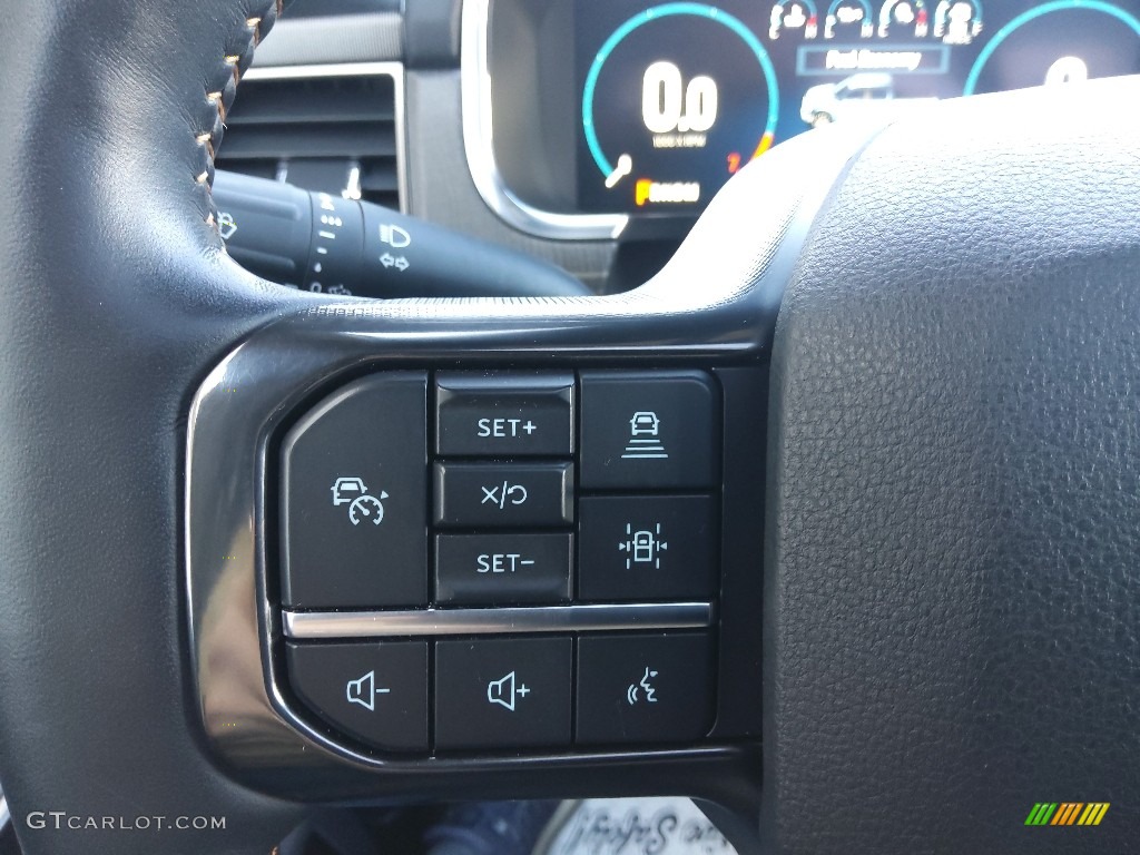 2021 F150 Platinum SuperCrew 4x4 - Antimatter Blue / Platinum Unique Black photo #24