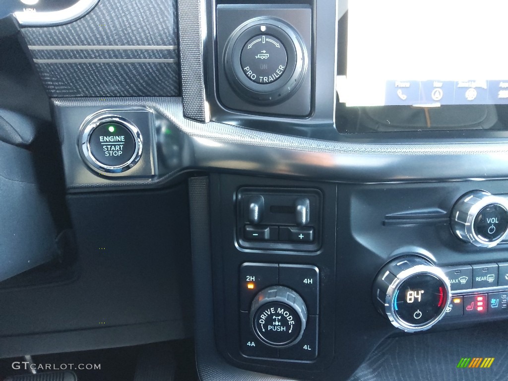 2021 F150 Platinum SuperCrew 4x4 - Antimatter Blue / Platinum Unique Black photo #27