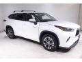 2021 Blizzard White Pearl Toyota Highlander Hybrid XLE AWD  photo #1