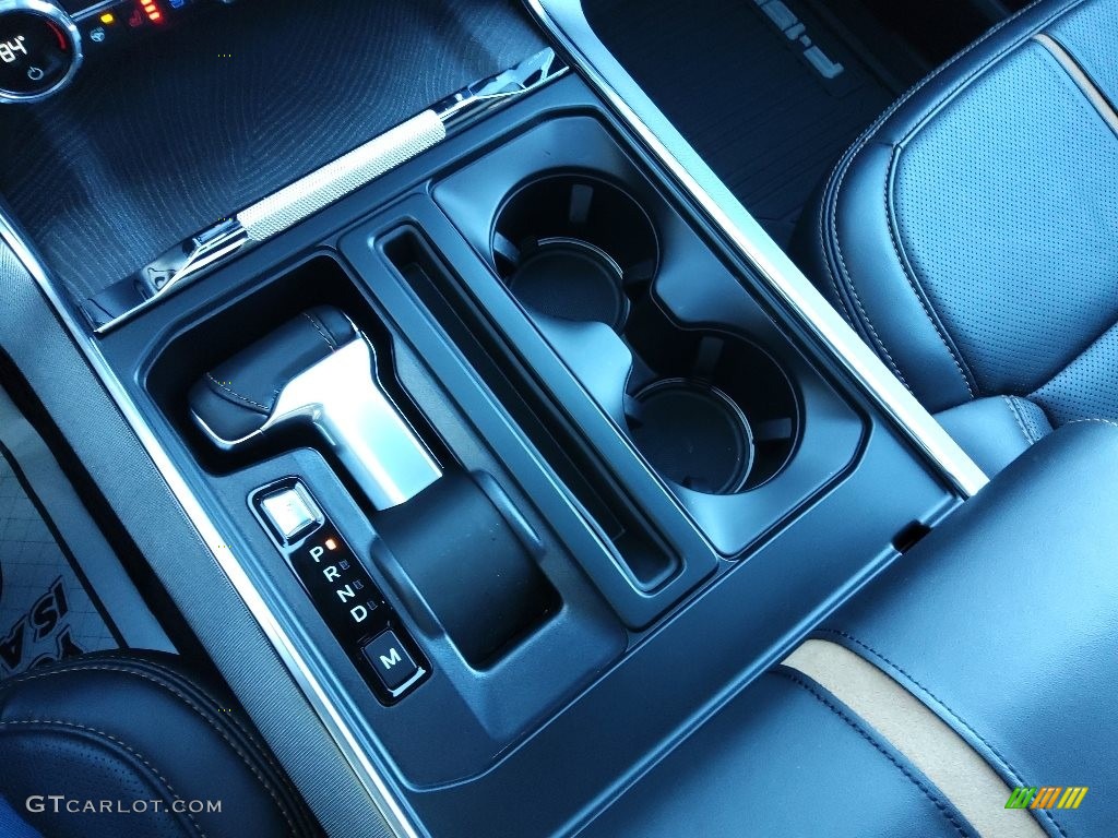 2021 F150 Platinum SuperCrew 4x4 - Antimatter Blue / Platinum Unique Black photo #34