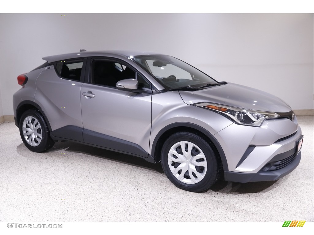 2019 C-HR LE - Silver Knockout Metallic / Black photo #1