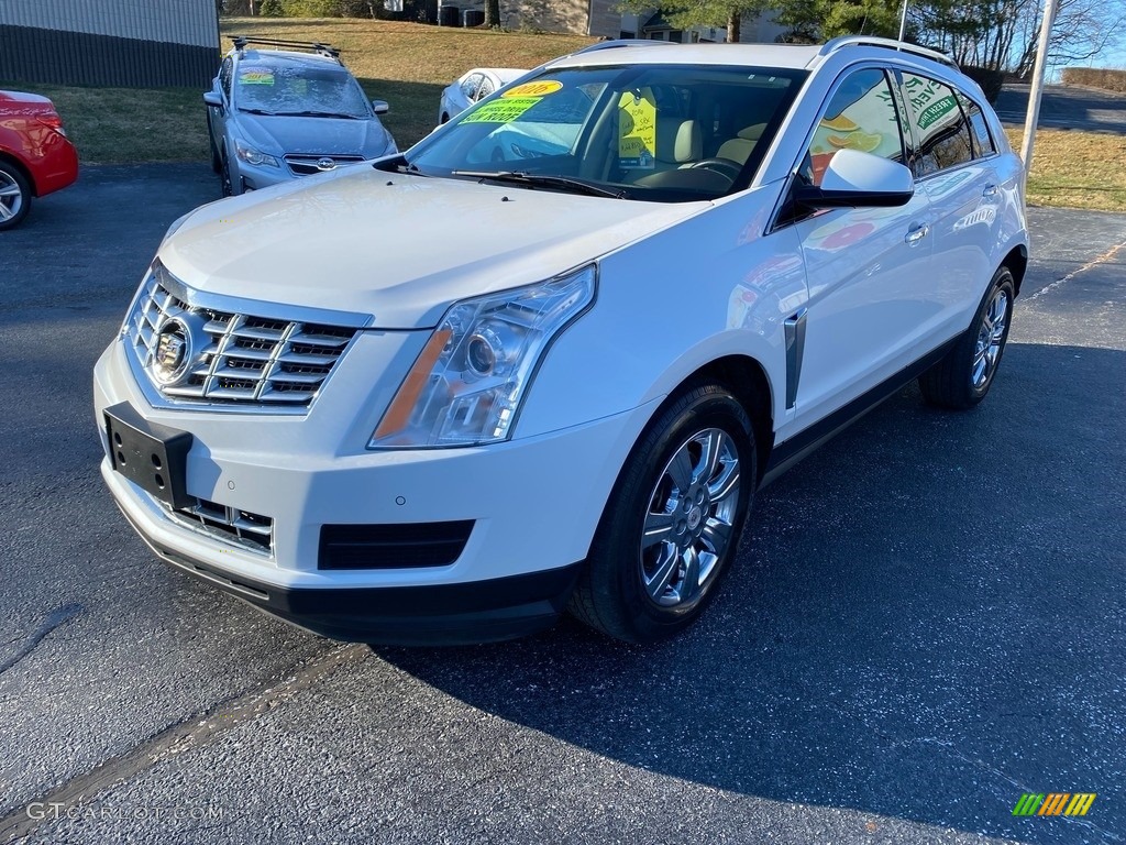 2016 SRX Luxury AWD - Platinum Ice Tricoat / Shale/Brownstone photo #2