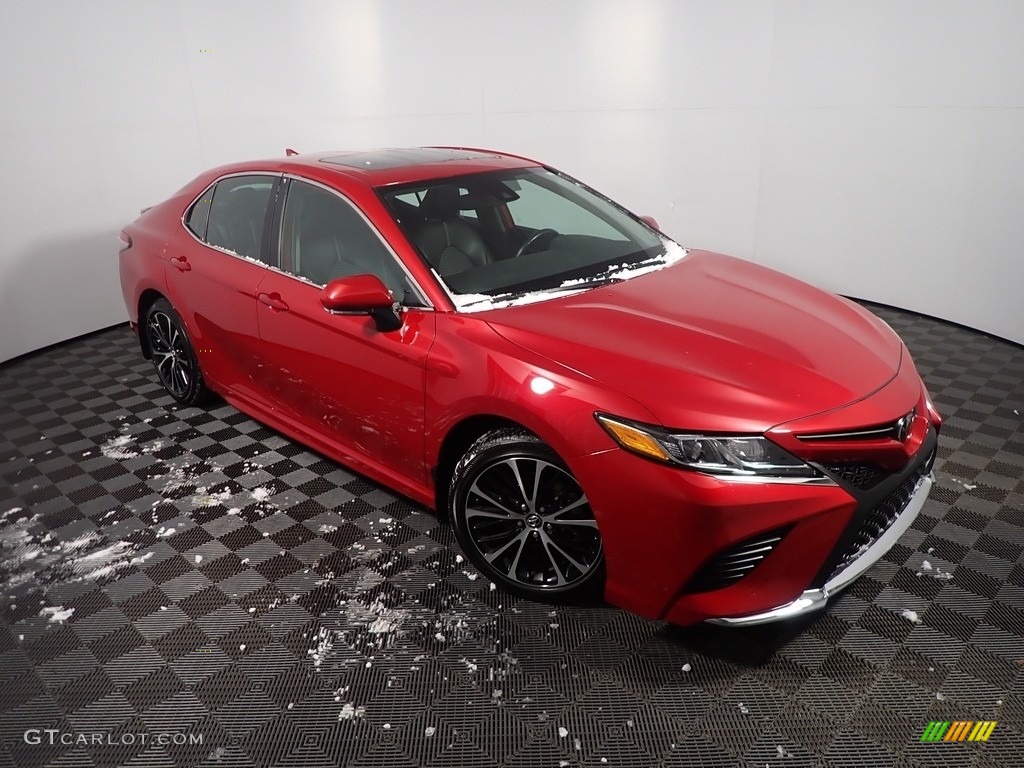 2019 Camry SE - Supersonic Red / Black photo #4