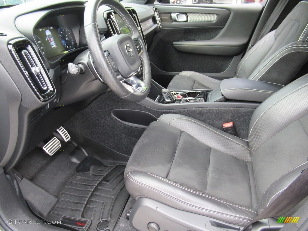 2019 XC40 T5 R-Design AWD - Crystal White Metallic / Charcoal photo #10