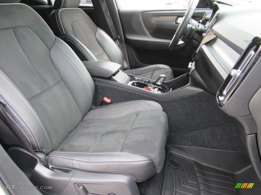 2019 XC40 T5 R-Design AWD - Crystal White Metallic / Charcoal photo #13