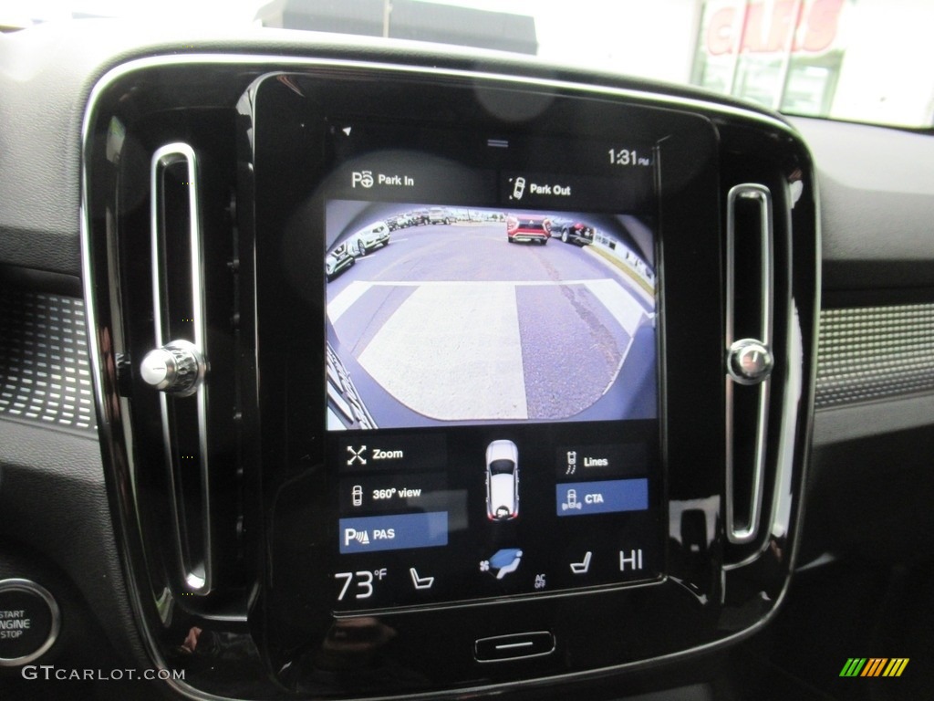 2019 XC40 T5 R-Design AWD - Crystal White Metallic / Charcoal photo #18