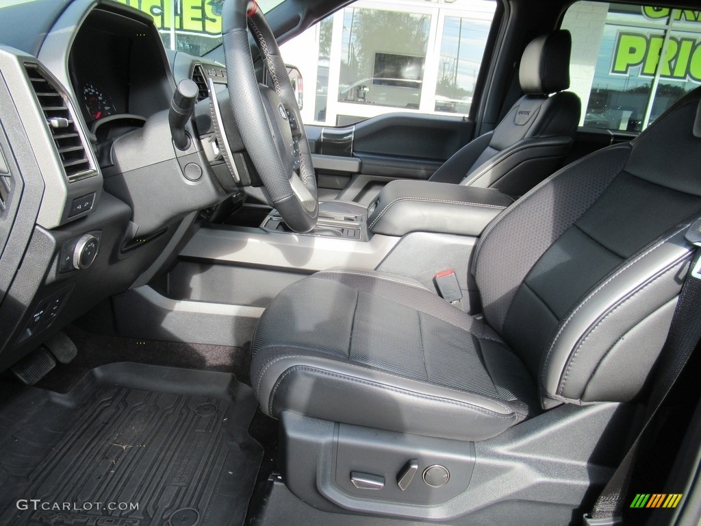 2020 Ford F150 SVT Raptor SuperCrew 4x4 Front Seat Photo #143535813