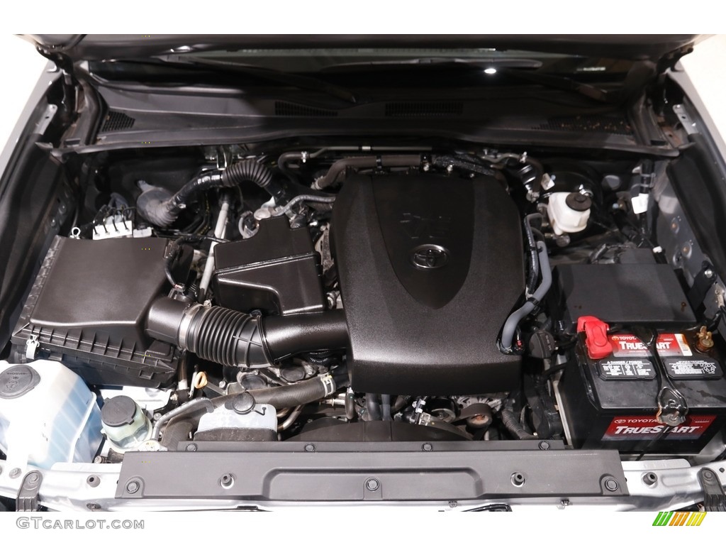 2020 Tacoma SR Double Cab 4x4 - Silver Sky Metallic / Cement photo #18