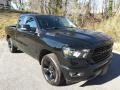 2019 Diamond Black Crystal Pearl Ram 1500 Big Horn Quad Cab 4x4  photo #7