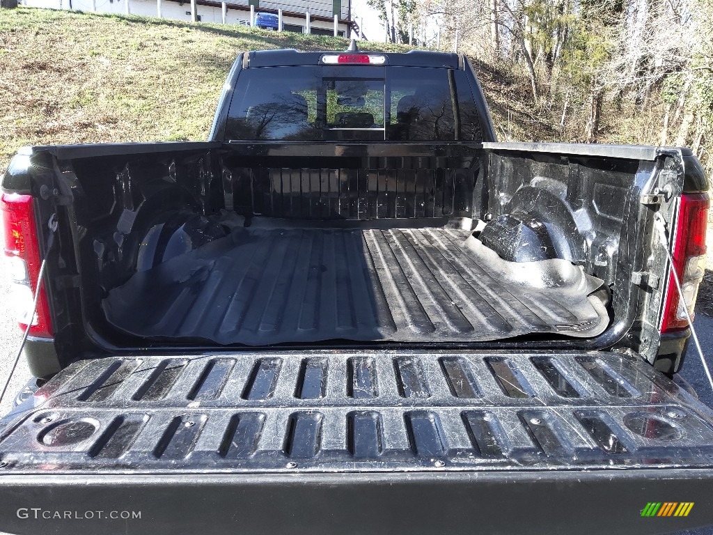 2019 1500 Big Horn Quad Cab 4x4 - Diamond Black Crystal Pearl / Black/Diesel Gray photo #12