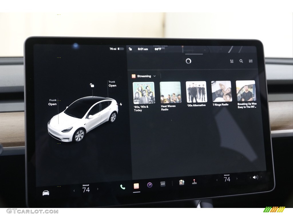 2021 Tesla Model Y Long Range AWD Controls Photo #143536407