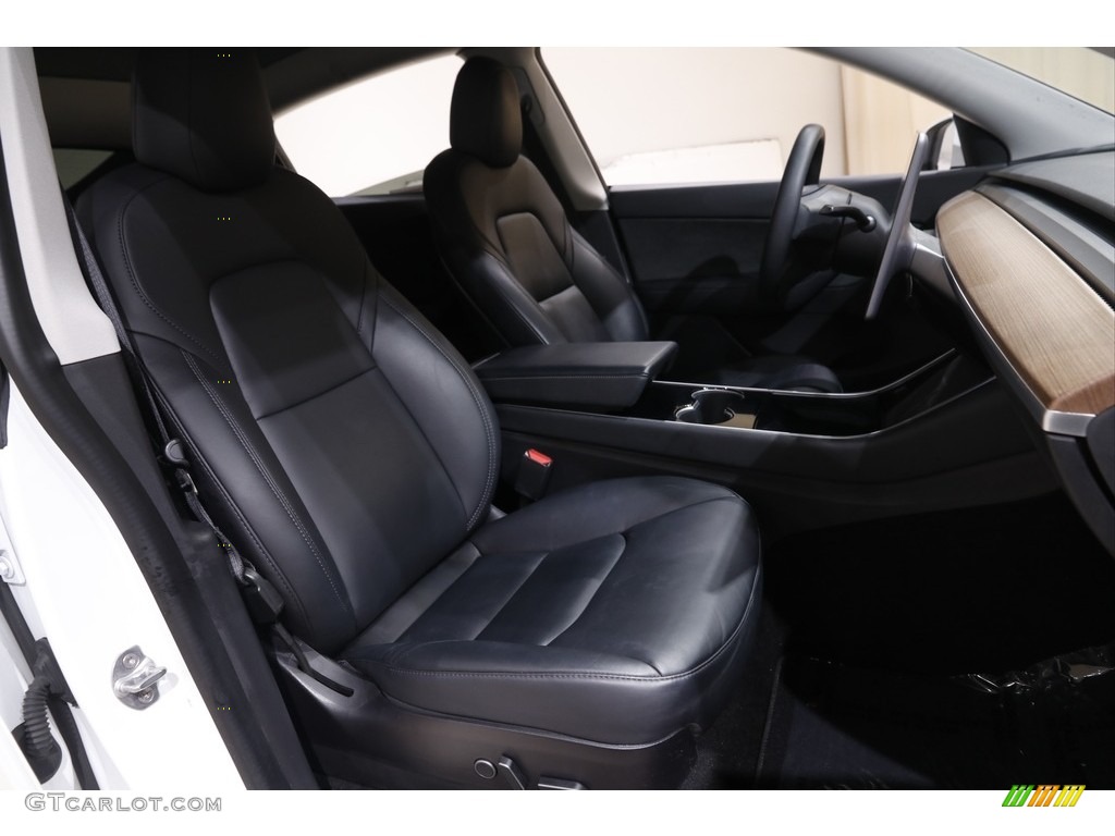 Black Interior 2021 Tesla Model Y Long Range AWD Photo #143536632