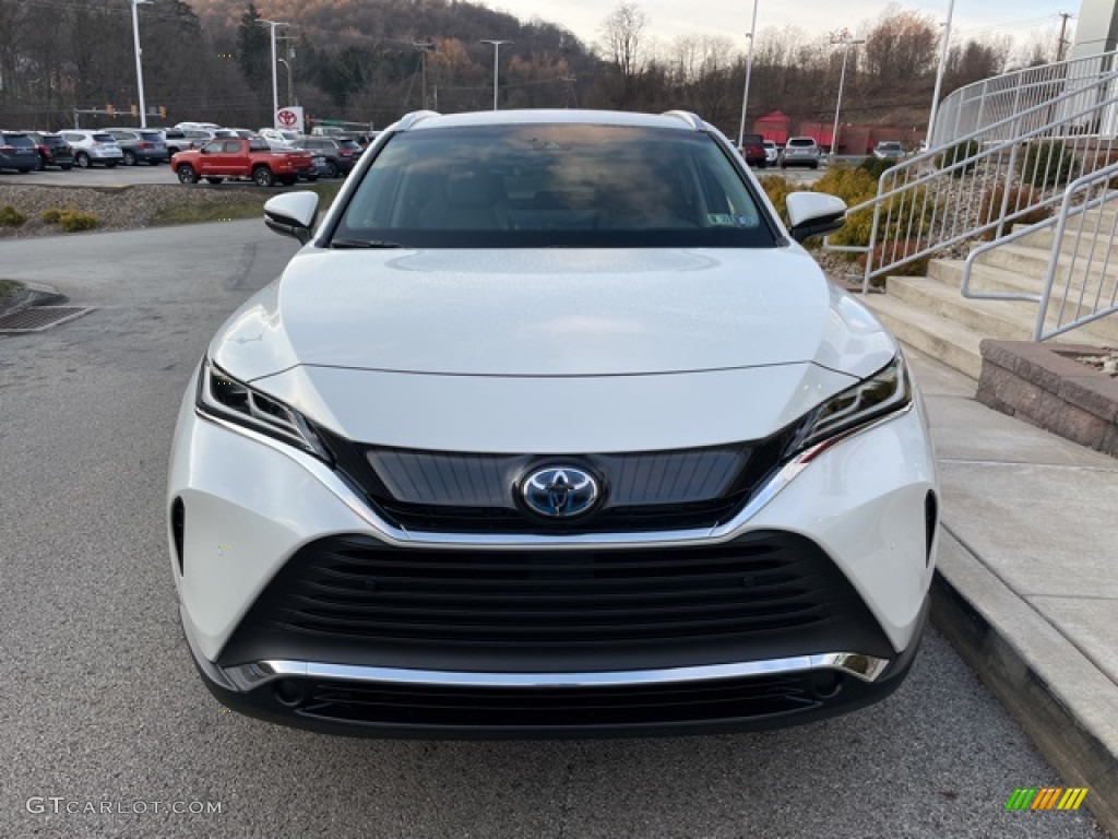 Blizzard White Pearl 2021 Toyota Venza Hybrid XLE AWD Exterior Photo #143537085