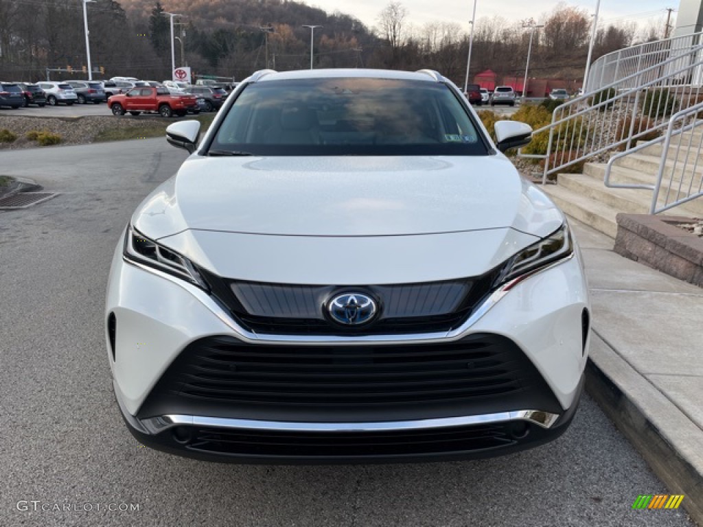 2021 Venza Hybrid XLE AWD - Blizzard White Pearl / Boulder photo #5